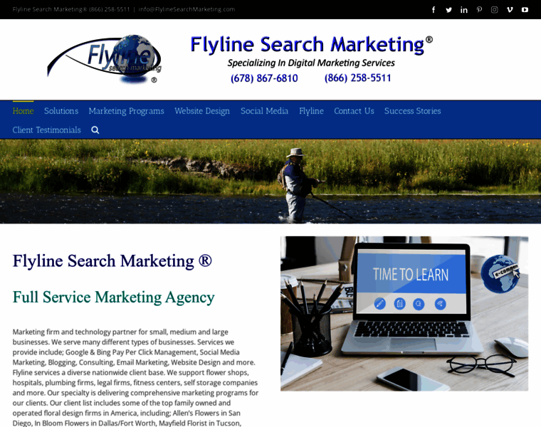 Flylinesearchmarketing.com thumbnail