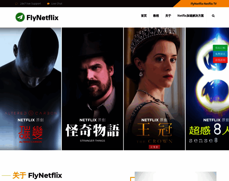 Flynetflix.com thumbnail
