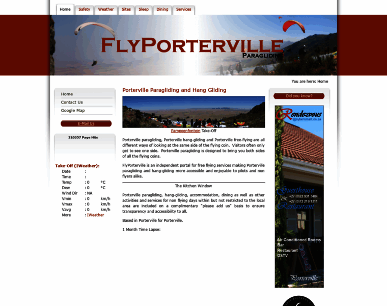 Flyporterville.info thumbnail