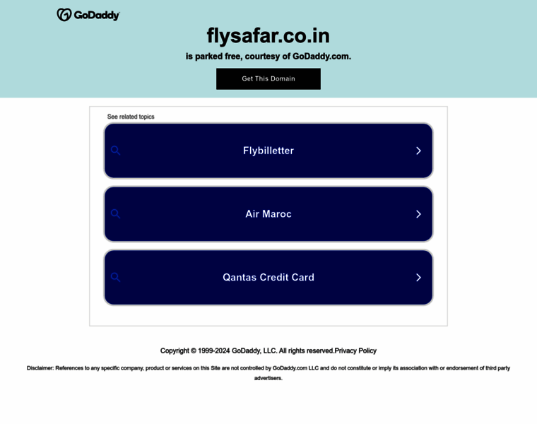 Flysafar.co.in thumbnail Flysafar.co.in thumbnail