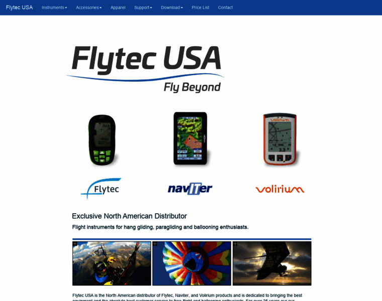 Flytec.com thumbnail