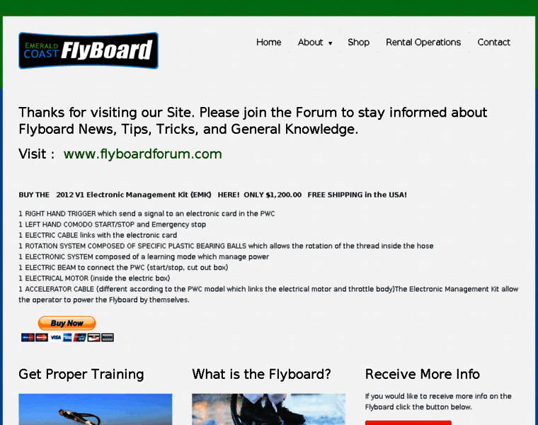 Flytheboard.com thumbnail