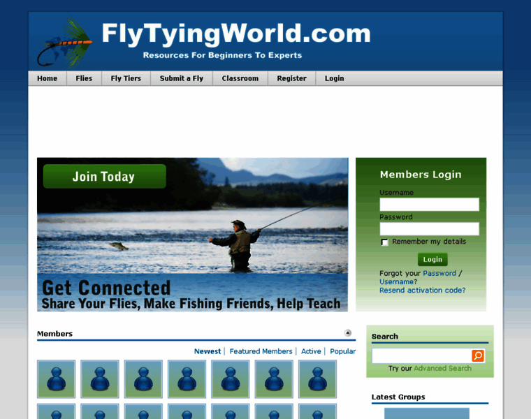 Flytyingworld.com thumbnail