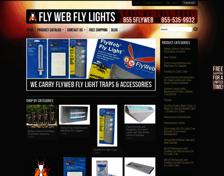 Flywebflylights.com thumbnail