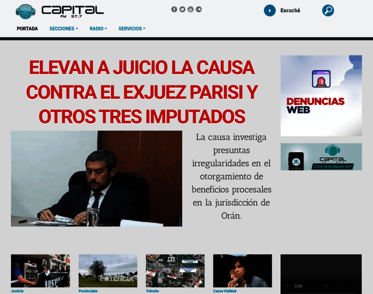 Fmcapitalsalta.com.ar thumbnail