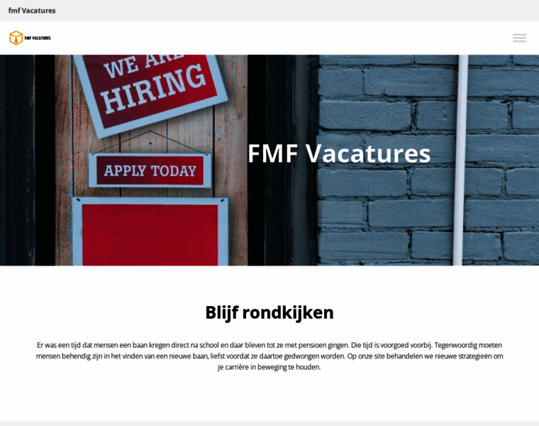 Fmfvacatures.nl thumbnail
