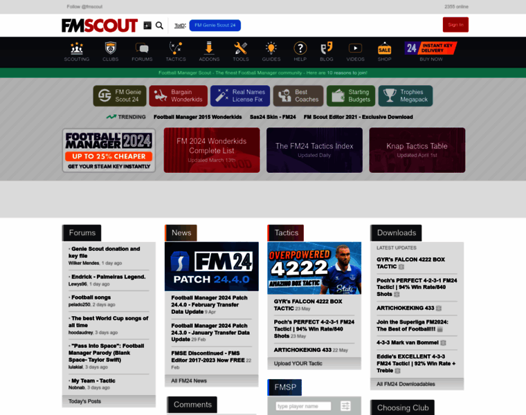 Fmscout.com thumbnail