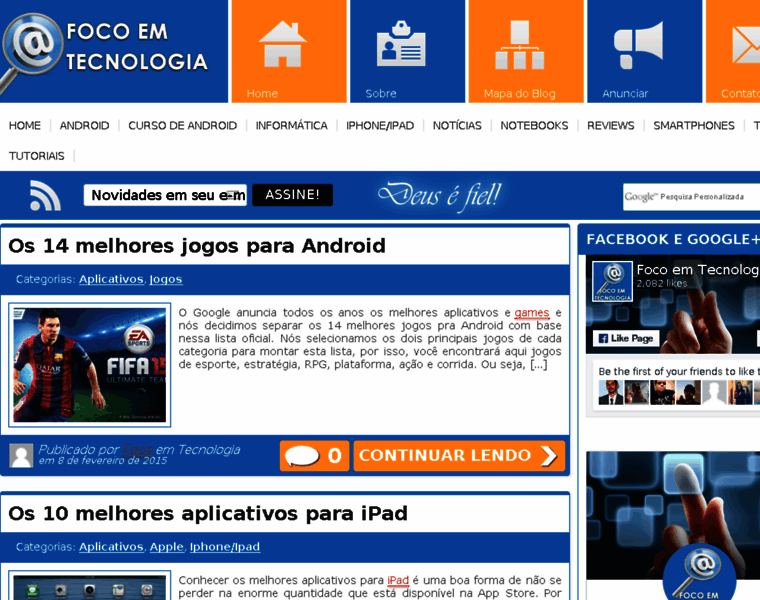 Focoemtecnologia.com.br thumbnail