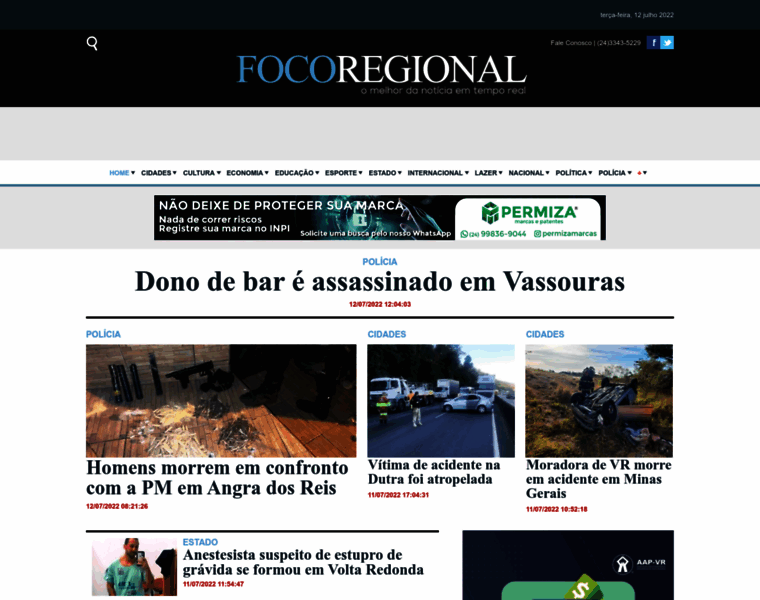 Focoregional.com.br thumbnail