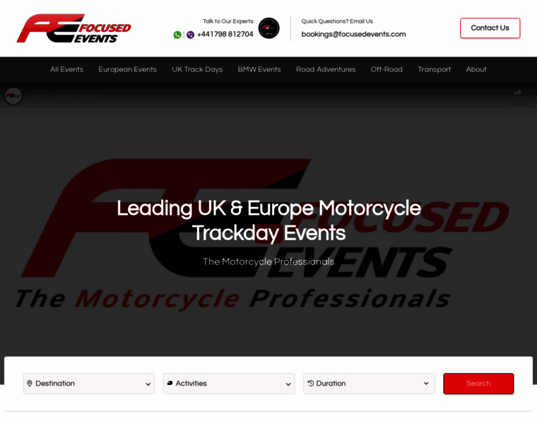 Focusedevents.com thumbnail