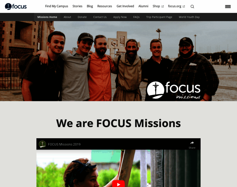 Focusmissions.org thumbnail