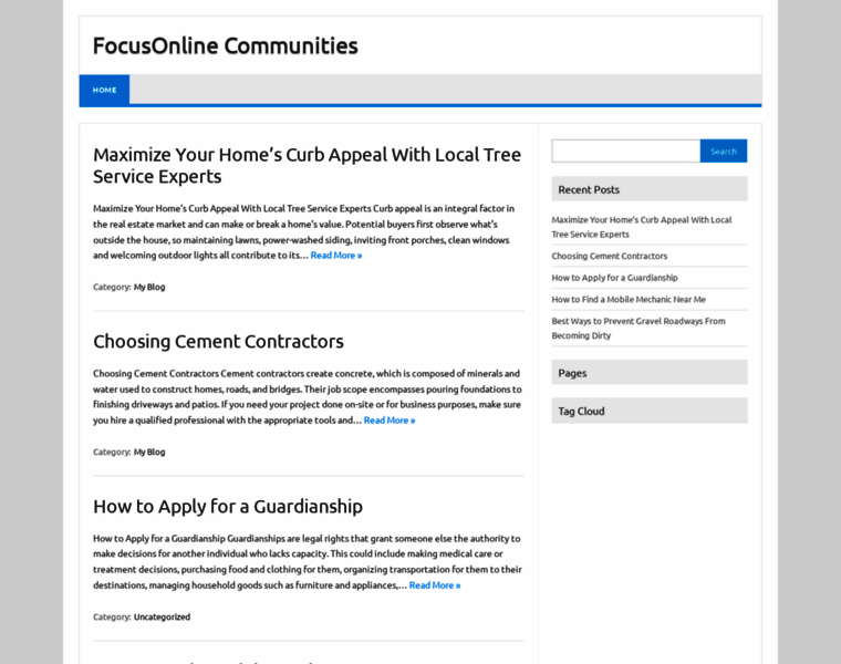 Focusonlinecommunities.com thumbnail