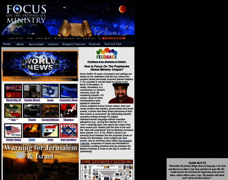 Focusontheprophecies.org thumbnail
