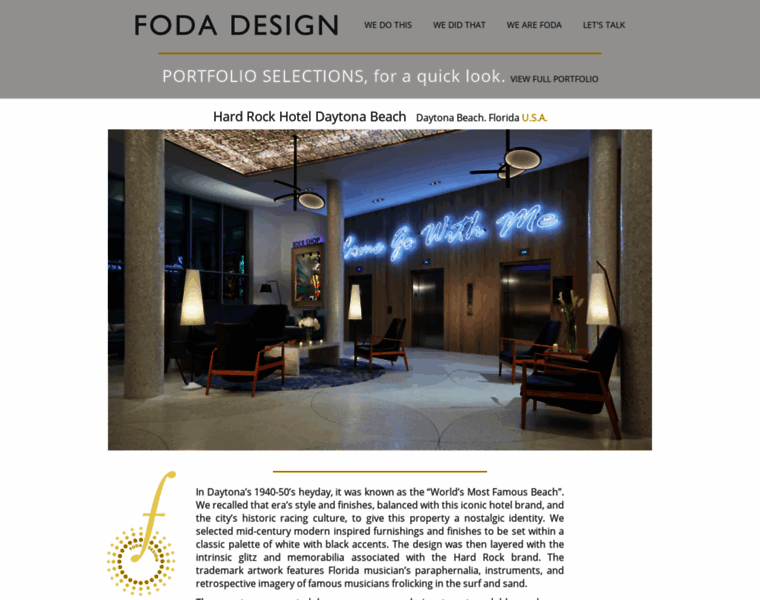 Fodadesign.com thumbnail
