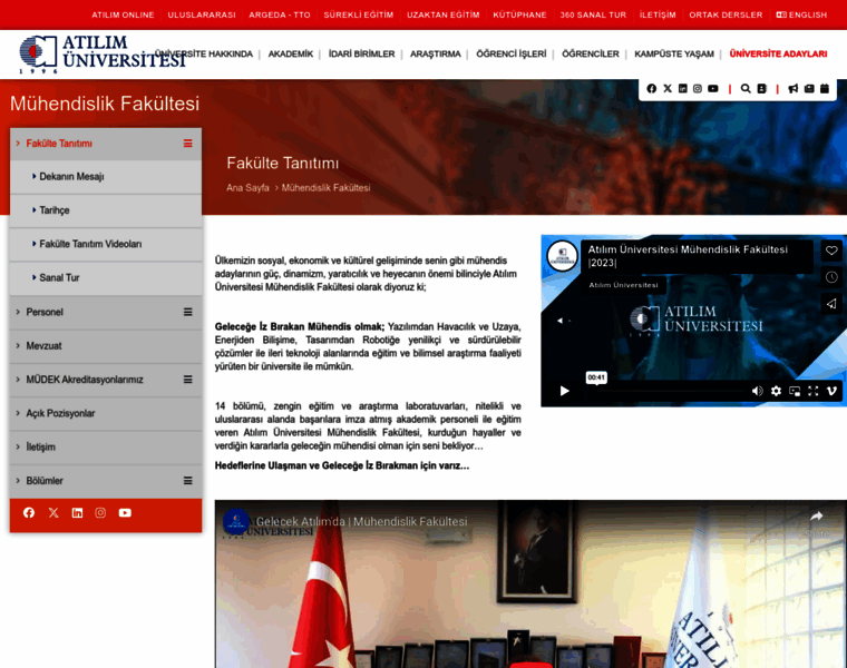 Foe.atilim.edu.tr thumbnail