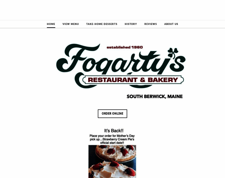 Fogartysrestaurant.net thumbnail