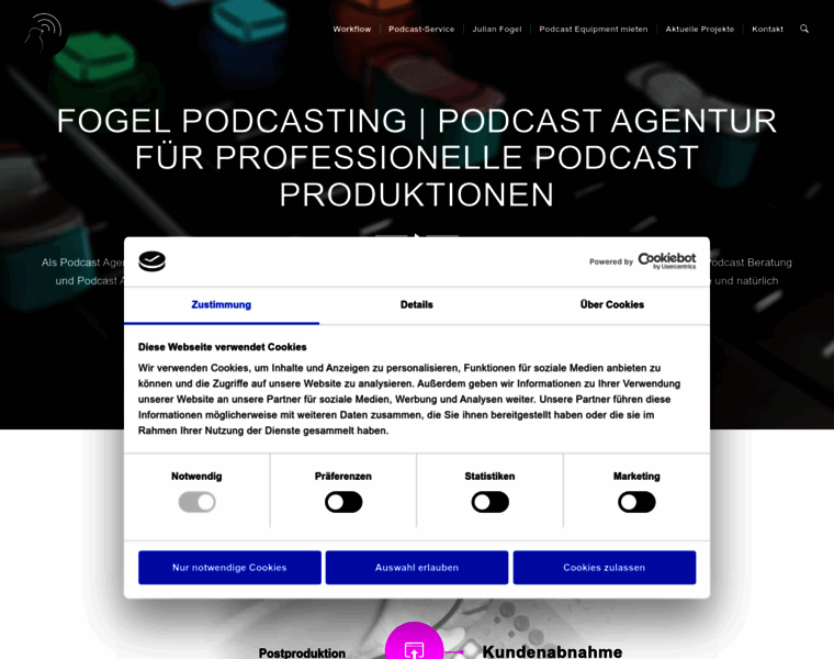 Fogel-podcasting.de thumbnail
