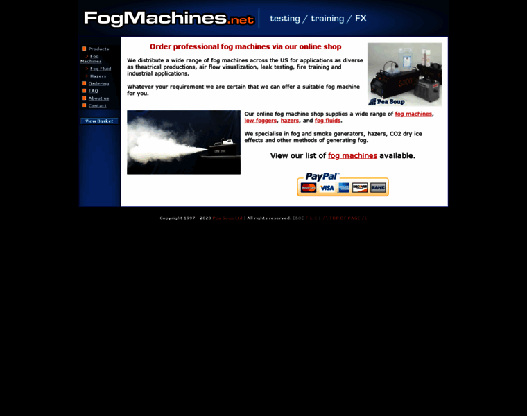 Fogmachines.net thumbnail