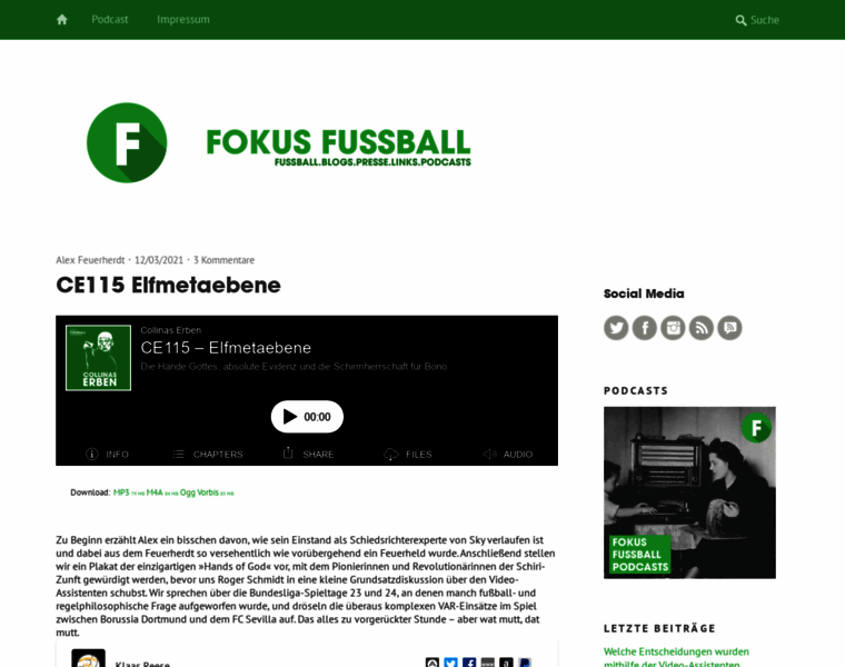Fokus-fussball.de thumbnail