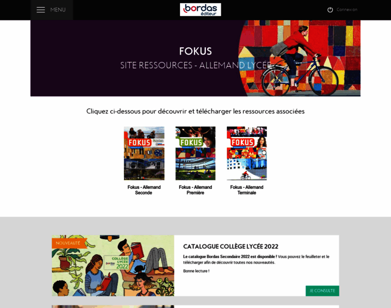 Fokus.editions-bordas.fr thumbnail