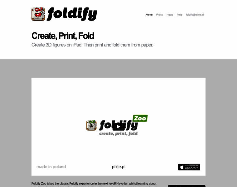 Foldifyapp.com thumbnail