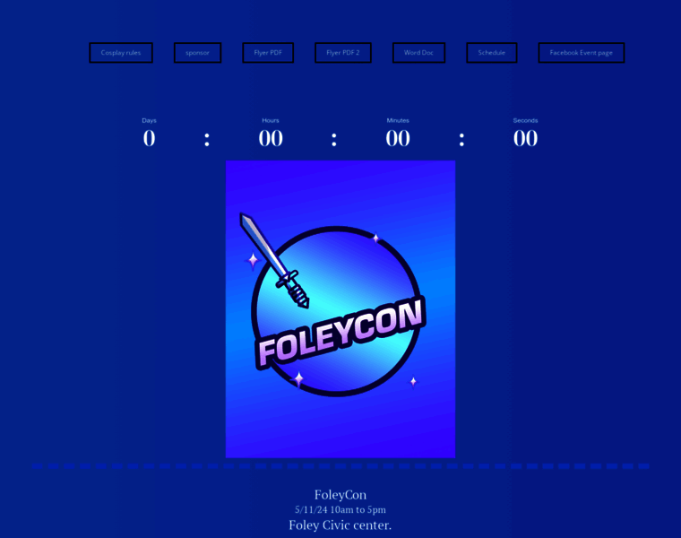 Foleycon.com thumbnail