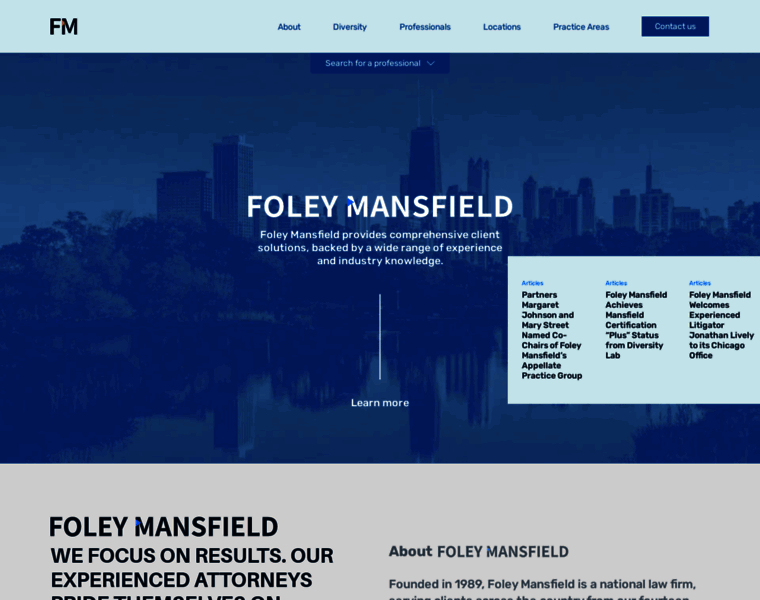 Foleymansfield.com thumbnail