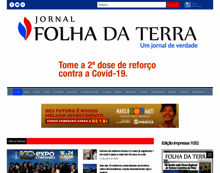 Folhadaterradigital.com.br thumbnail