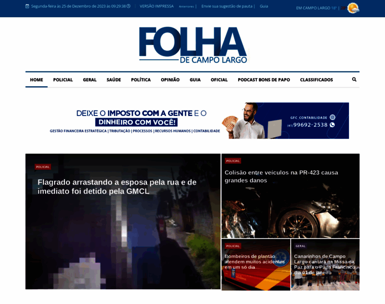Folhadecampolargo.com.br thumbnail