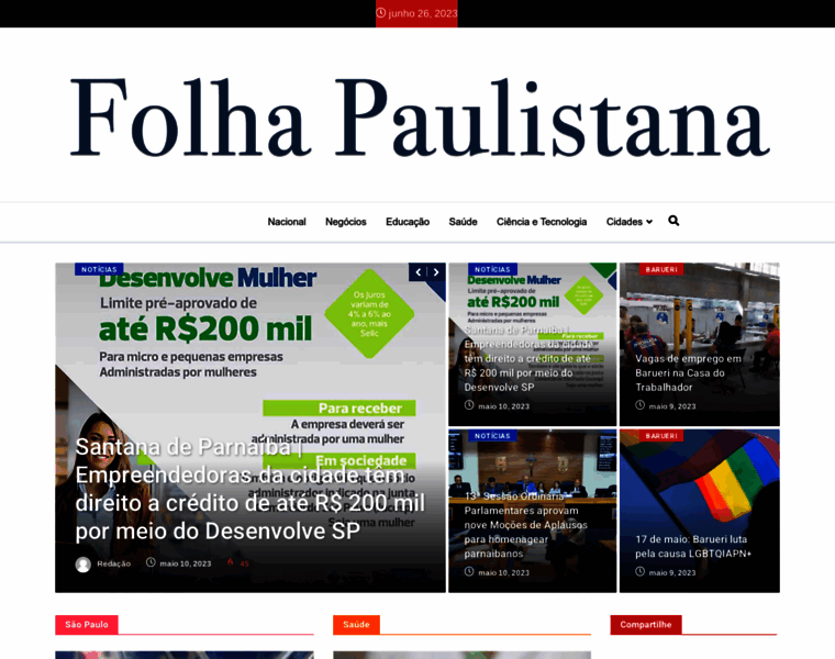 Folhapaulistana.com.br thumbnail