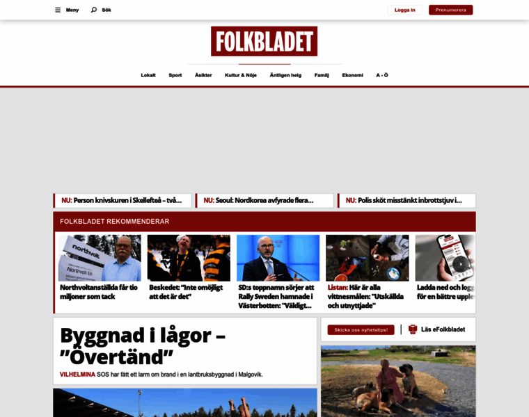 Folkbladet.nu thumbnail