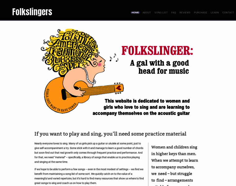 Folkslingers.com thumbnail