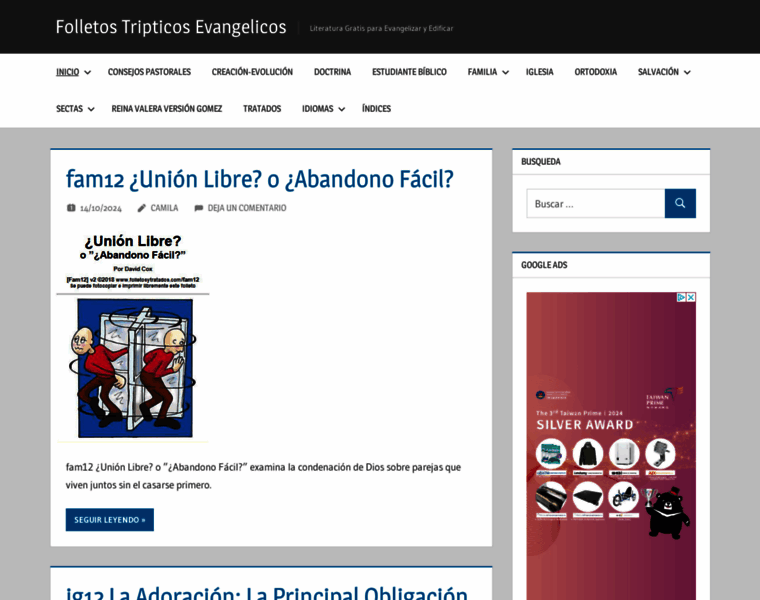 Folletosytratados.com thumbnail