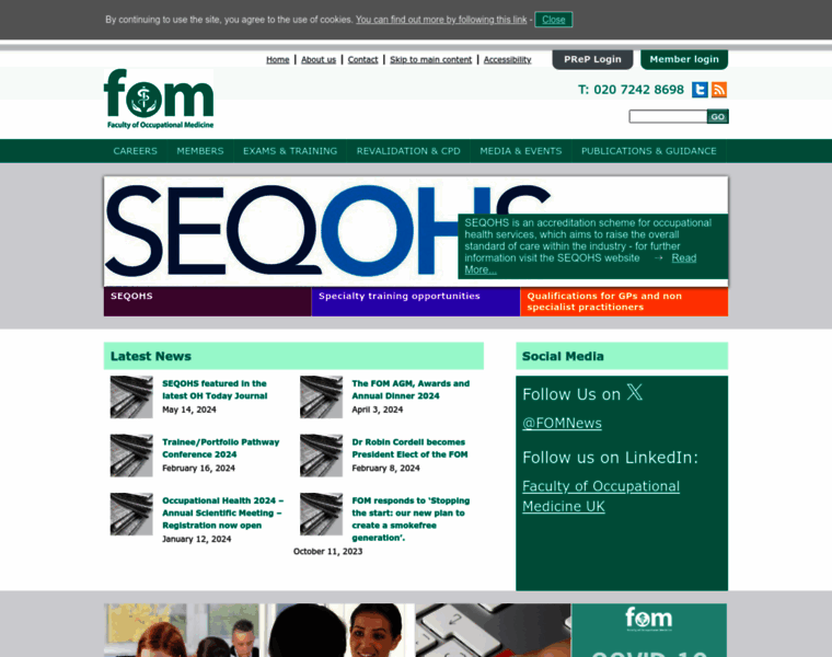 Fom.ac.uk thumbnail