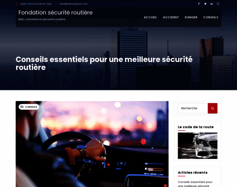 Fondation-securite-routiere.org thumbnail