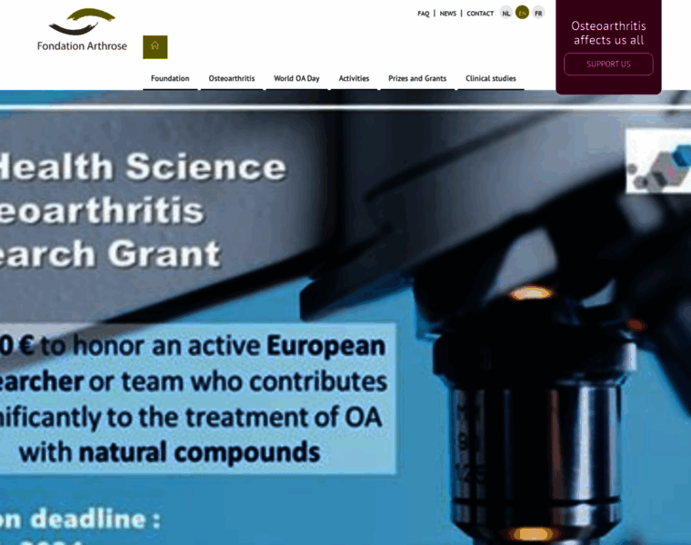 Fondationarthrose.org thumbnail Fondationarthrose.org thumbnail