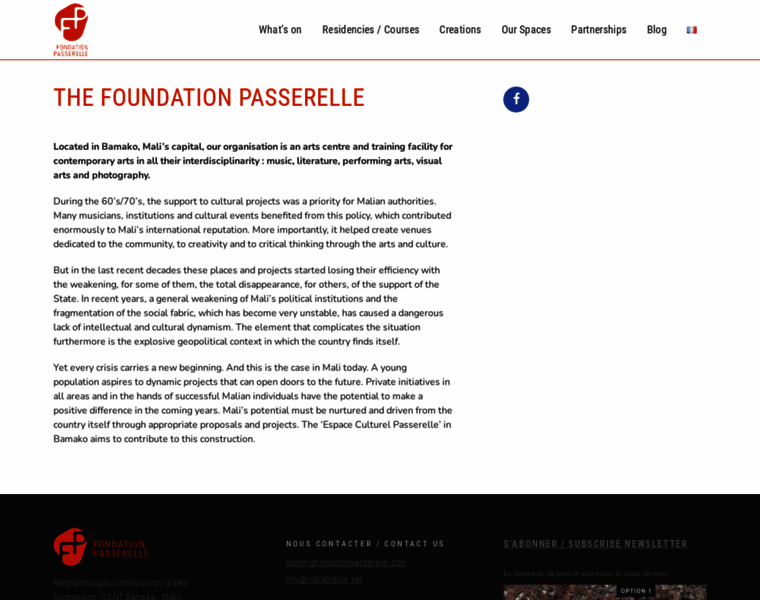 Fondationpasserelle.com thumbnail