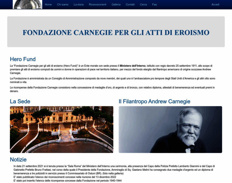 Fondazionecarnegie.it thumbnail