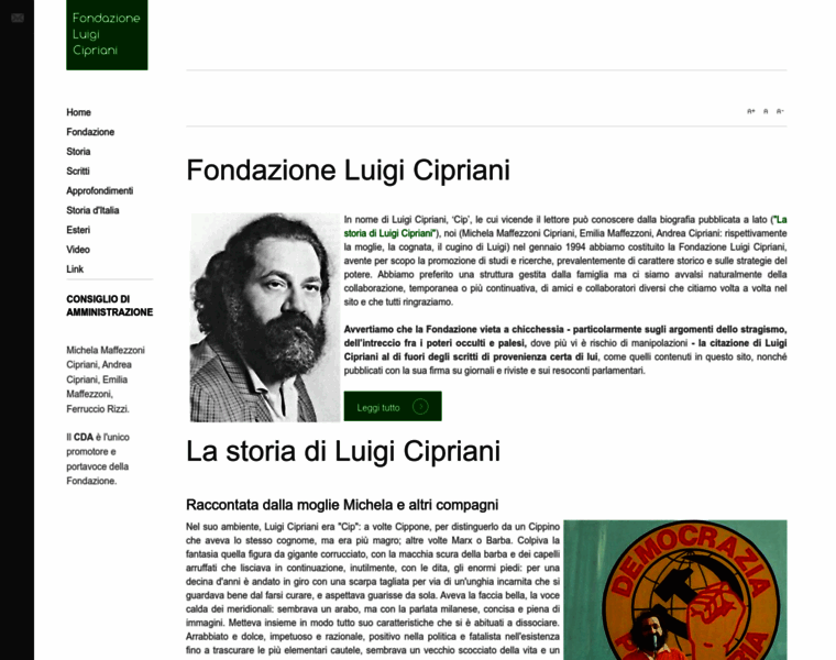 Fondazionecipriani.it thumbnail