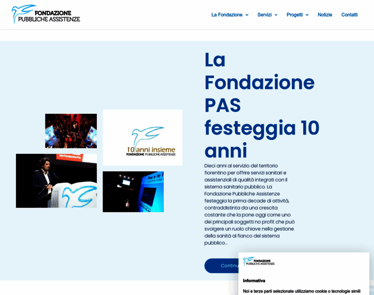 Fondazionepas.it thumbnail