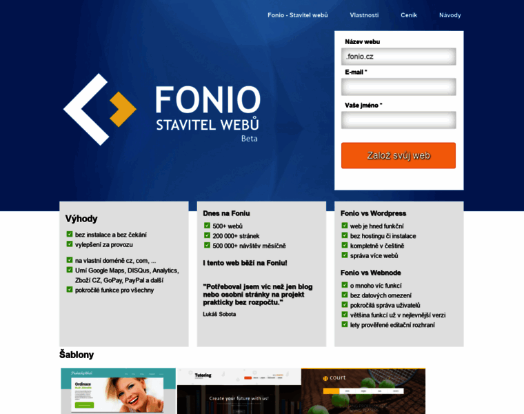 Fonio.cz thumbnail