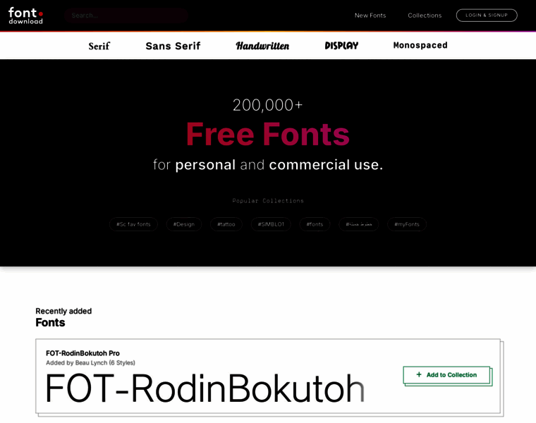 Font.download thumbnail Font.download thumbnail