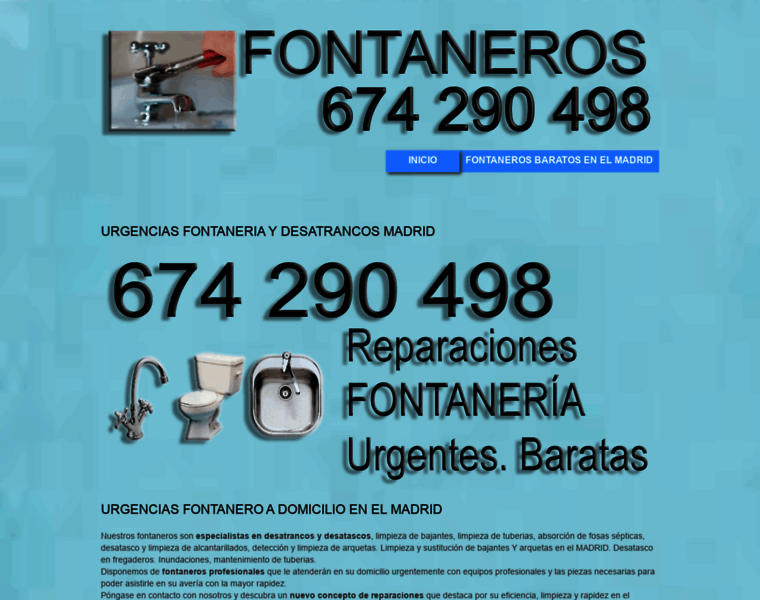 Fontaneros-baratos-madrid.com.es thumbnail