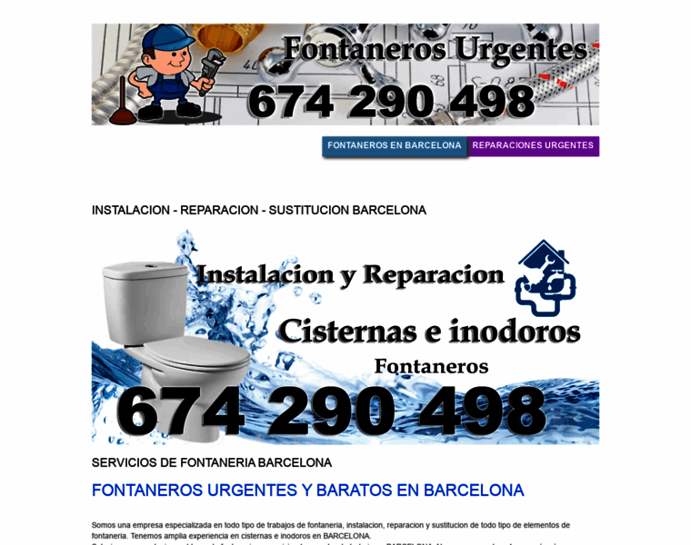 Fontaneros-urgentes-barcelona.com.es thumbnail