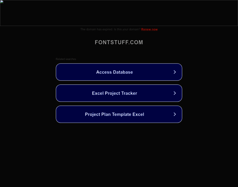 Fontstuff.com thumbnail Fontstuff.com thumbnail