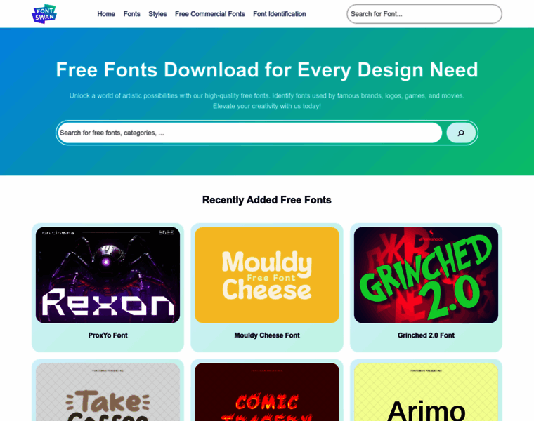 Fontswan.com thumbnail Fontswan.com thumbnail