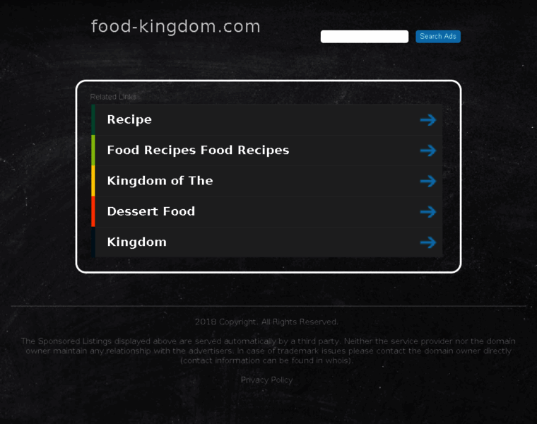 Food-kingdom.com thumbnail