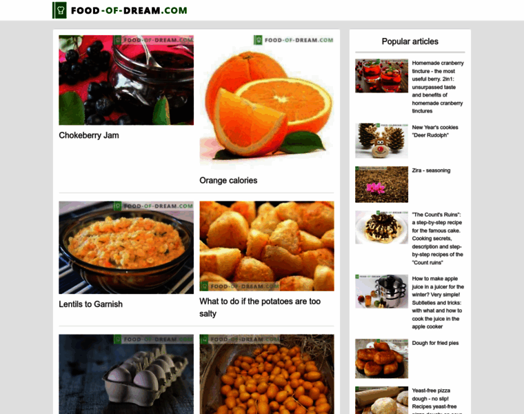 Food-of-dream.com thumbnail