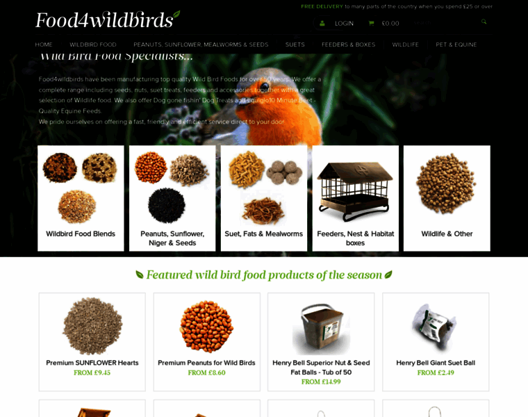 Food4wildbirds.co.uk thumbnail