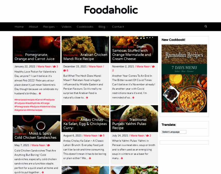 Foodaholic.biz thumbnail